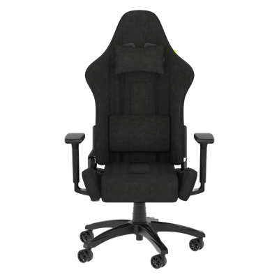 Corsair TC100 RELAXED Gaming Chair Black/ Black