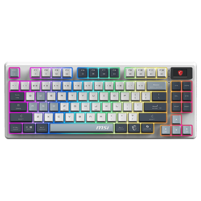 MSI Forge GK600 TKL Wireless Keyboard - Sky