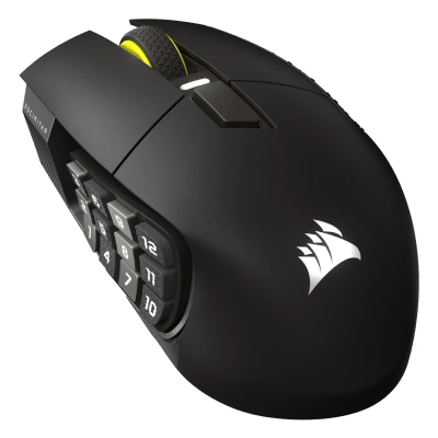 Corsair Scimitar Elite Wireless SE MMO Gaming Mouse - Gunmetal