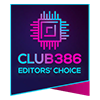 Club 386 Editors' Choice Award,
        February 2025