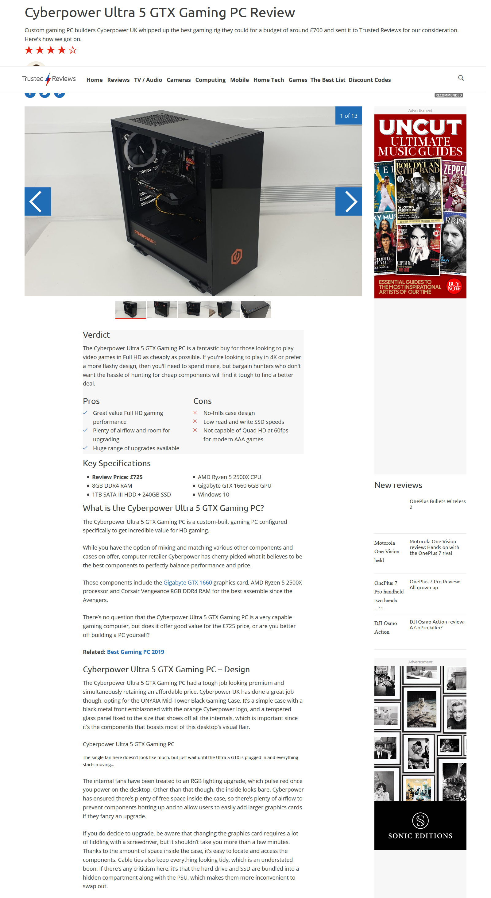 Trusted Reviews Award