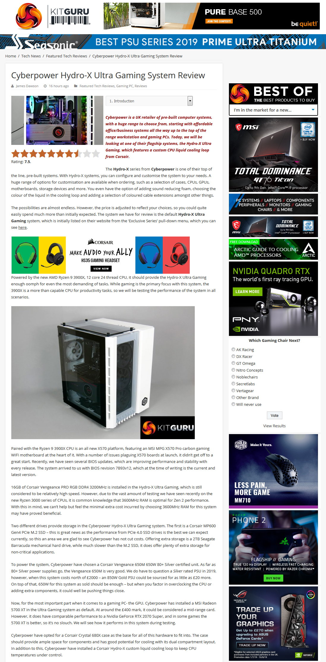 Worth Considering Award