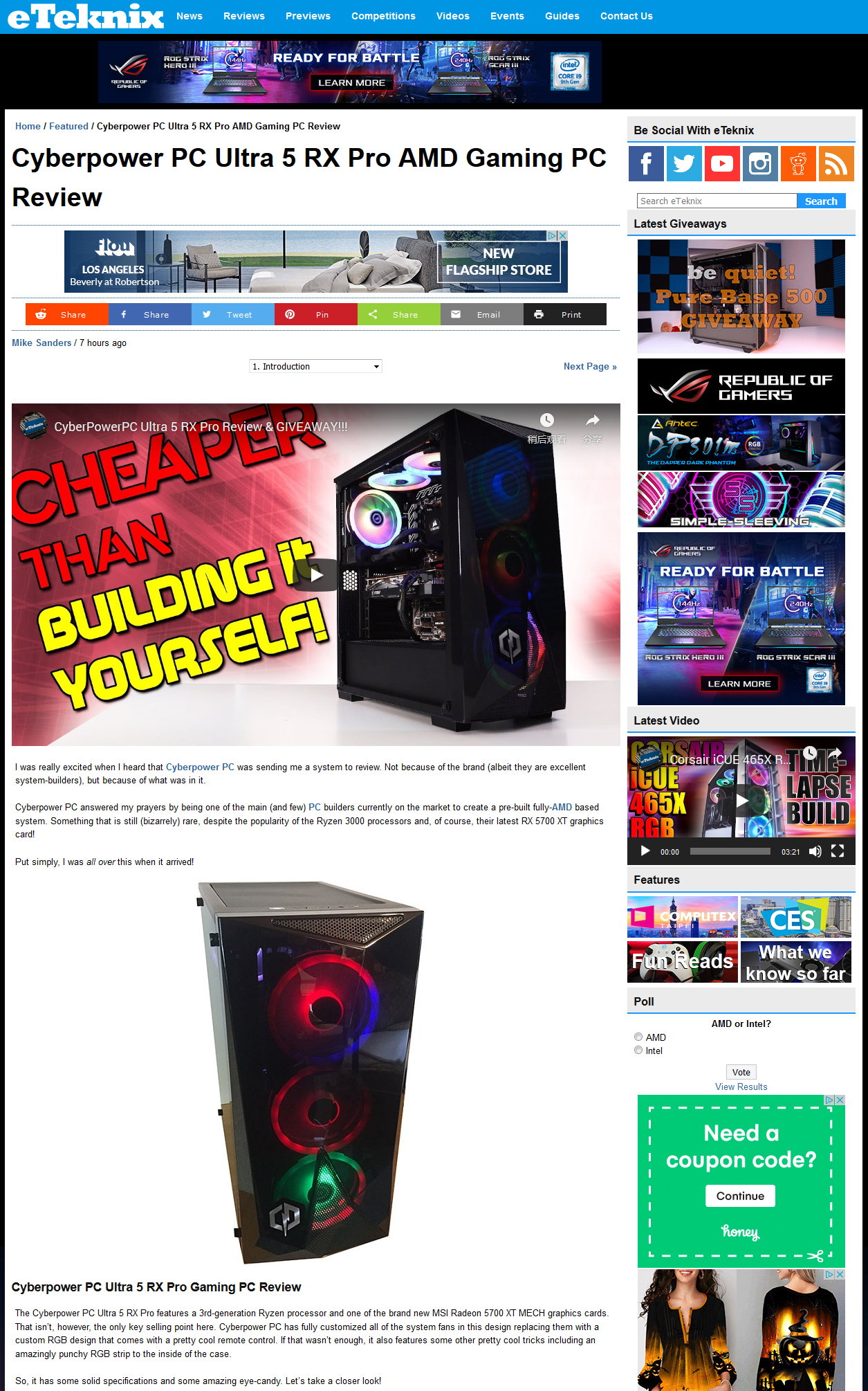 Editor's Choice Award