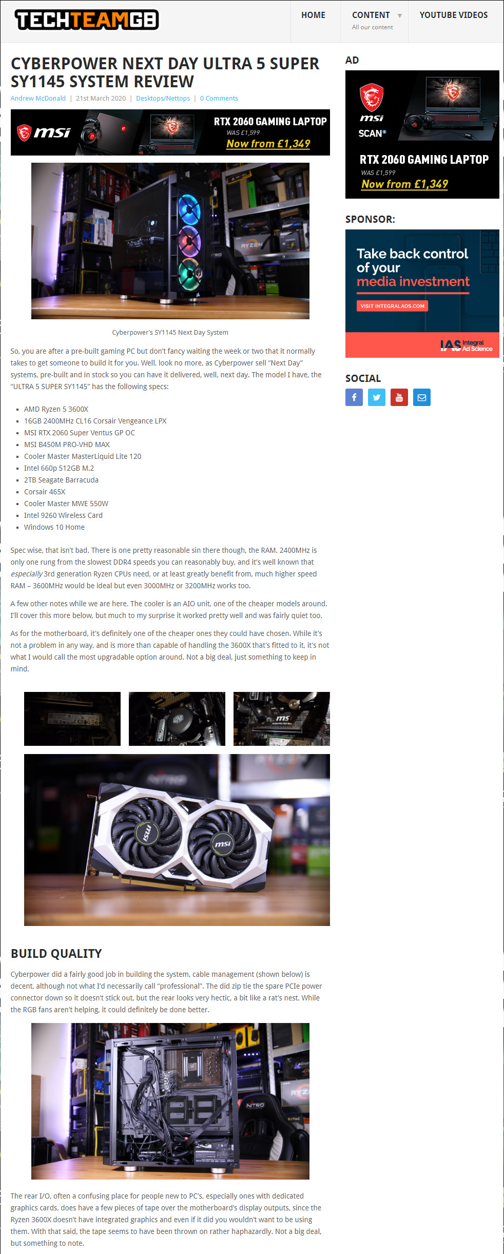 TechteamGB, Silver Award