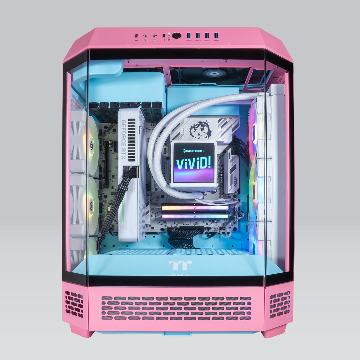 Vivid Computer Setup Customise VIVID R97 RTX Next Day PC SY3093 Gaming PC | CyberPowerPC UK