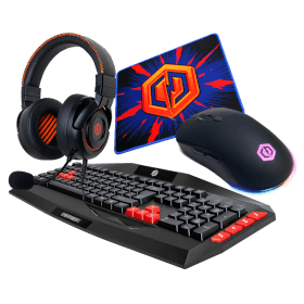 CyberPowerPC Pro Gaming Bundle (Includes Headset + Keyboard + Mouse + Mouse Pad)