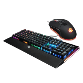 CyberPowerPC Elite M1 131 Gaming Mouse + Skorpion K2 RGB Mechanical Gaming Keyboard Bundle