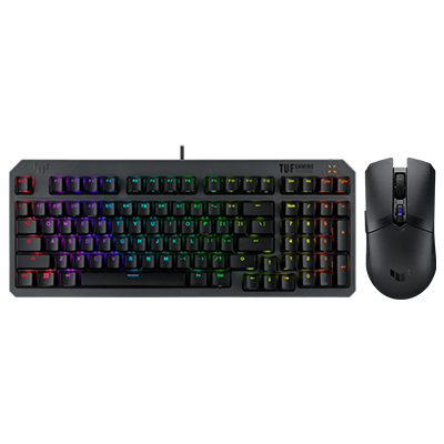 ASUS TUF Pro Gaming Bundle (Includes M4 Wireless Mouse + K3 Wired Keyboard)
