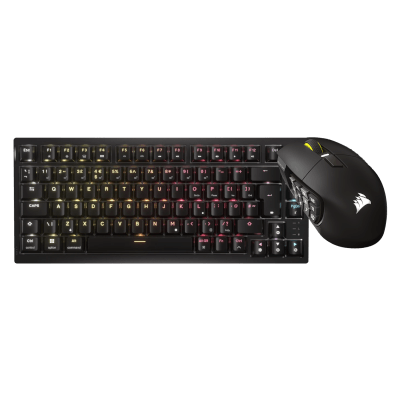 Corsair Enthusiast Gaming Bundle (Includes Scimitar Elite SE Wireless Mouse + K65 Plus Wireless Keyboard)
