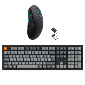 Keychron Gaming Bundle (Includes M3 Wireless Mouse + K10 Max Wireless Keyboard)