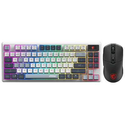 MSI Enthusiast Gaming Bundle (Includes Versa 300 Elite Wireless Mouse + GK600 TKL Wireless Keyboard)