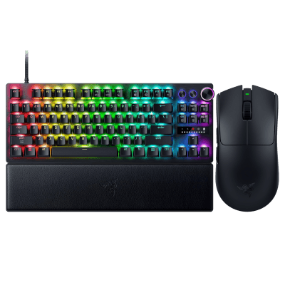 Razer Fanatic Gaming Bundle (Includes Viper V4 Pro Wireless Mouse + Huntsman V3 Pro Wired Keyboard)
