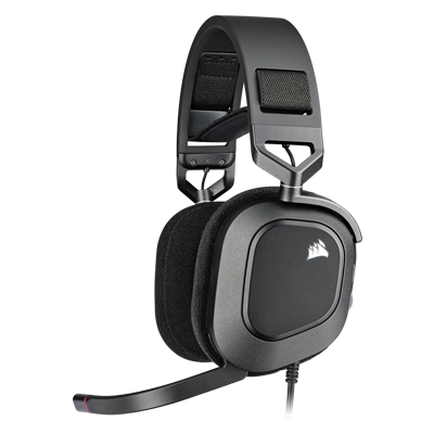 Corsair HS80 RGB USB Wired Gaming Headset - Carbon