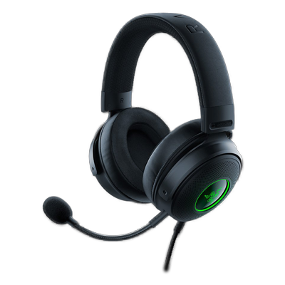 Razer Kraken V3 HyperSense Wired Gaming Headset - Black