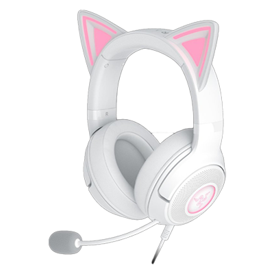 Razer Kraken Kitty V2 Wired RGB Headset with Kitty Ears