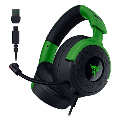 Razer Kraken V4 X Wired Gaming Headset - Minecraft Edition