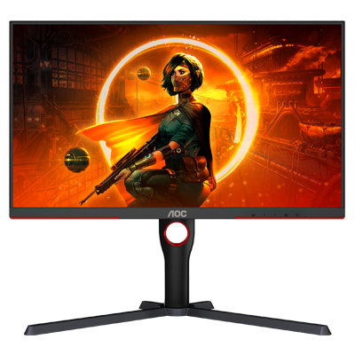 AOC 27" AGON Q27G3XMN/BK 1MS 180Hz QHD 1440P Flat Fast VA Adaptive Sync Monitor (VESA Certified DisplayHDR™ 1000)
