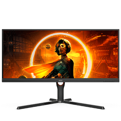 34" AOC U34G3XM/EU 1MS 144Hz UWQHD 1440P HDMI / DP Flat VA & Freesync Premium Monitor