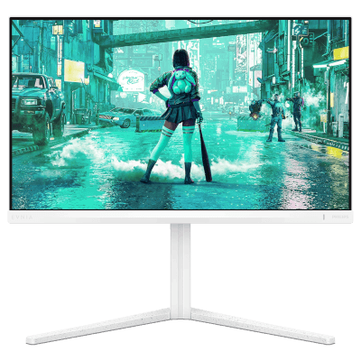 Philips Evnia 3000 23.8" 24M2N3201A/00 1MS 180Hz FHD 1080P Flat Fast IPS & Adaptive Sync White Monitor