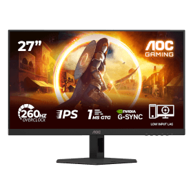 AOC 27 AGON 27G4ZRE 0.3MS 240Hz FHD 1080P Flat Fast IPS Adaptive Sync & G-Sync Compatible Monitor