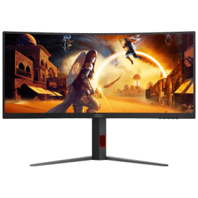 AOC 27 AGON CU34G4Z 0.3MS 240Hz WQHD 1440P Curved Fast VA Adaptive Sync Monitor (VESA Certified DisplayHDR™ 400)