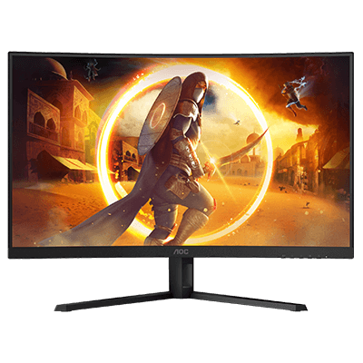 31.5" AOC AGON CQ32G4VE 0.5MS 180Hz QHD 1440 Curved Fast VA Adaptive Sync Monitor