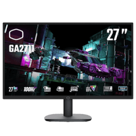 Cooler Master 27 GA2711 1MS 100Hz QHD 1440P Flat IPS Monitor