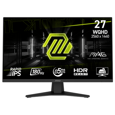 MSI 27" MAG 274QF 0.5MS 180Hz WQHD 1440P Flat Fast IPS & Adaptive Sync Monitor