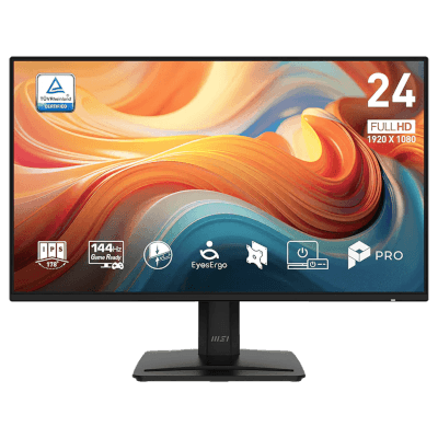 MSI 23.8" PRO MP243 E14 1MS 144Hz HD 1080P Flat IPS & Adaptive Sync Monitor