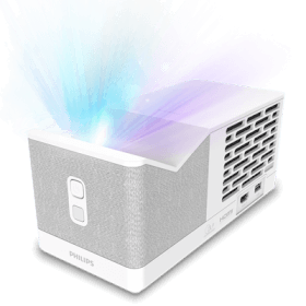 Philips Screeneo UL5 Smart Ultra Short Throw Projector - Up to 120 screen size (Ultra Short Throw up to 100 screen size)