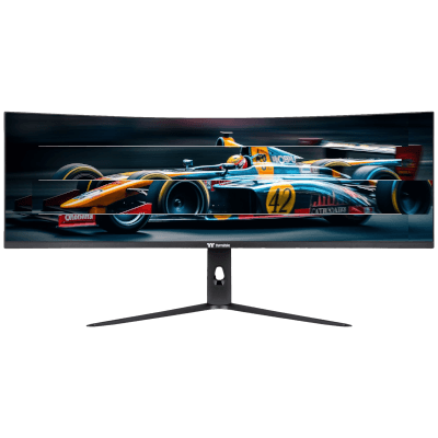 Thermaltake 49" TGM-V49CDQ 1MS 240Hz DQHD 1440P Curved Fast VA G-Sync Compatible  & FreeSync Premium Monitor 