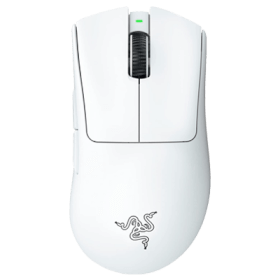 Razer DeathAdder V4 Pro Wireless Gaming Mouse - White