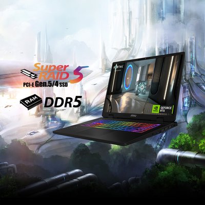 MSI Crosshair 16 HX AI D2XWFKG-009UK Gaming Laptop Gaming  Notebook 