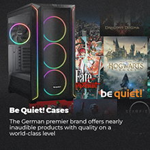 FREE game with every Be Quiet gaming case