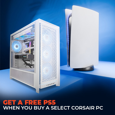 Get a Free PS5 when you Buy a Select Corsair PC