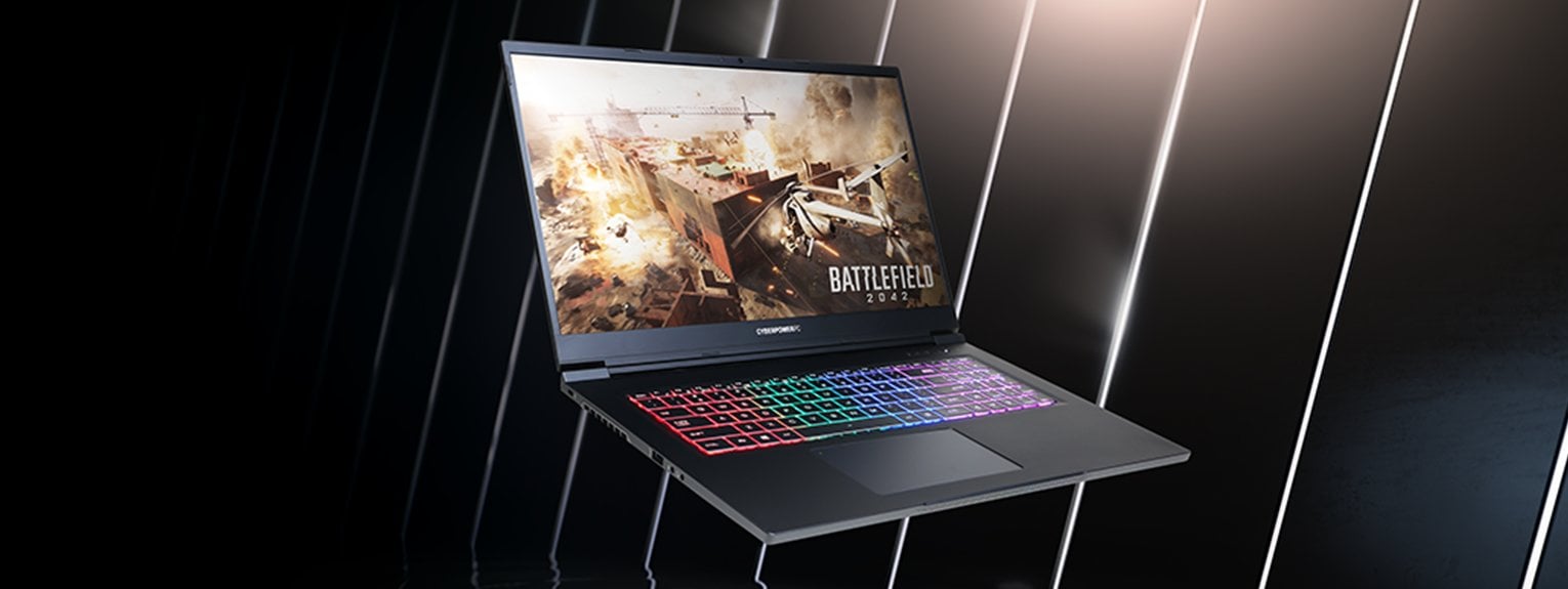 A GeForce RTX 30 series Gaming Laptop from CyberPowerPC UK