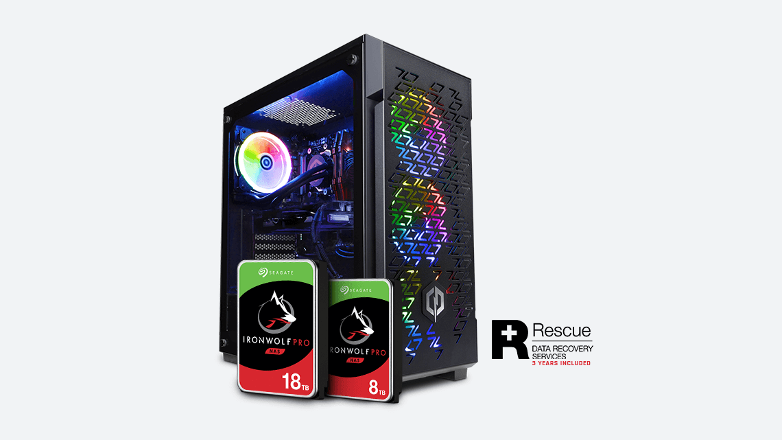 Seagate IronWolf Pro | Gaming PCs | CyberPowerPC UK