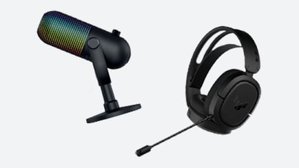 Headset/Microphone illustration